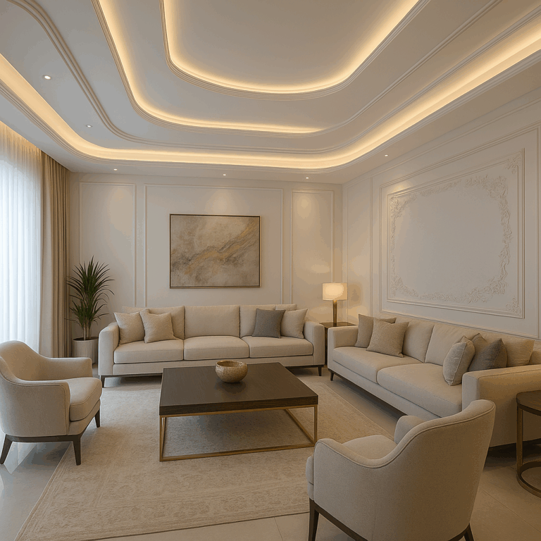 شركة ديكورات جبس بالرياض تصميمات عصرية وجودة عالية